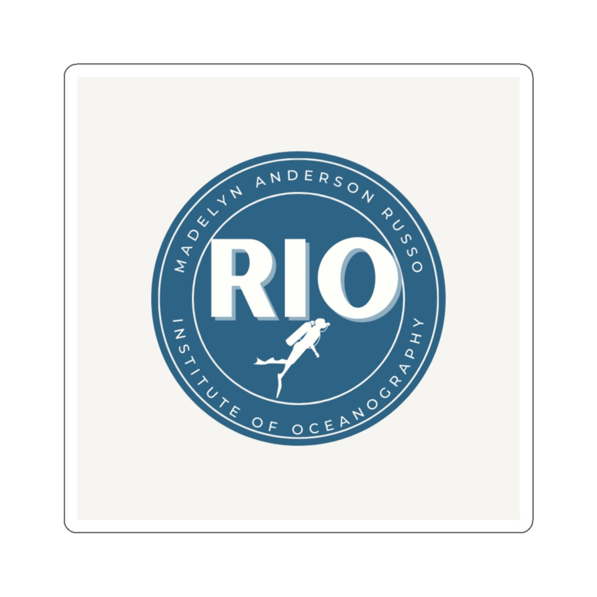 RIO branded window stickers